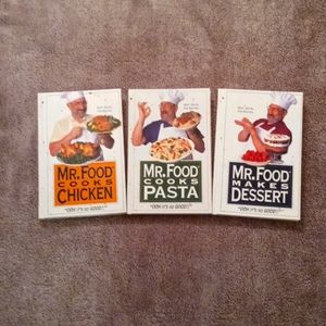 3 Hardcover Cookbooks by Art Ginsburg